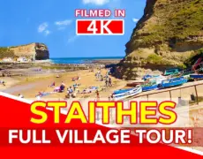 Descubre los impresionantes Acantilados de Staithes en tu próximo viaje de turismo por Yorkshire