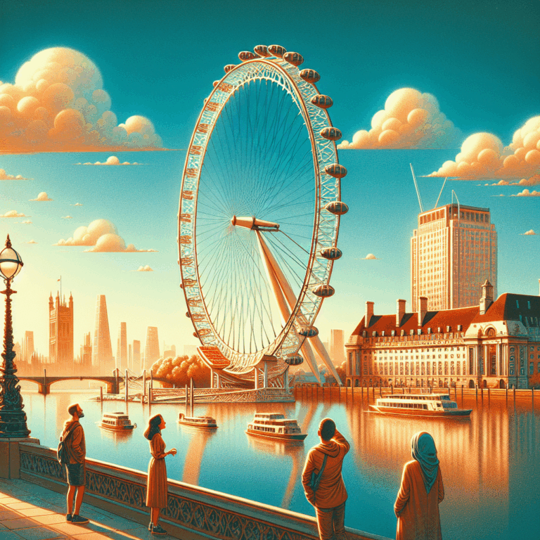 Turismo Londres - El London Eye.