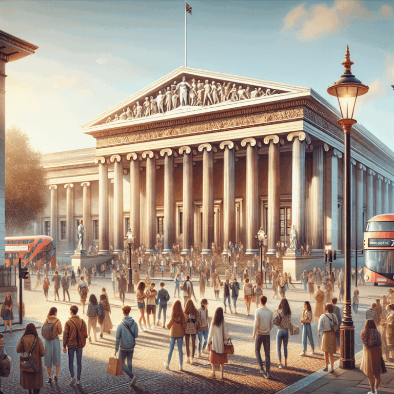 Turismo Londres - El Museo Británico.