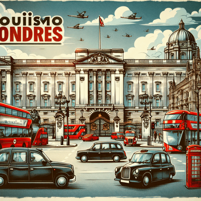 Turismo Londres - El Palacio de Buckingham.