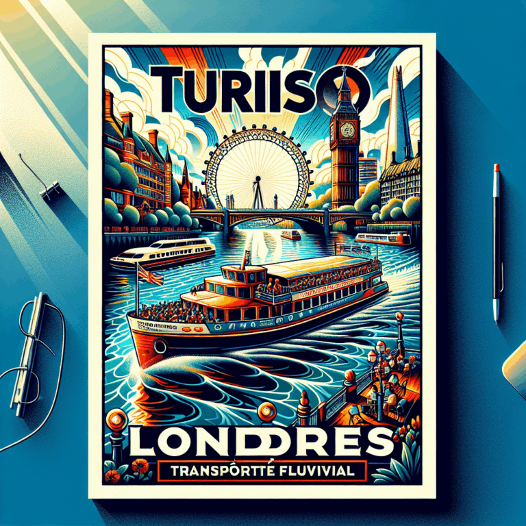 Turismo Londres - El Thames Clippers (Transporte Fluvial).