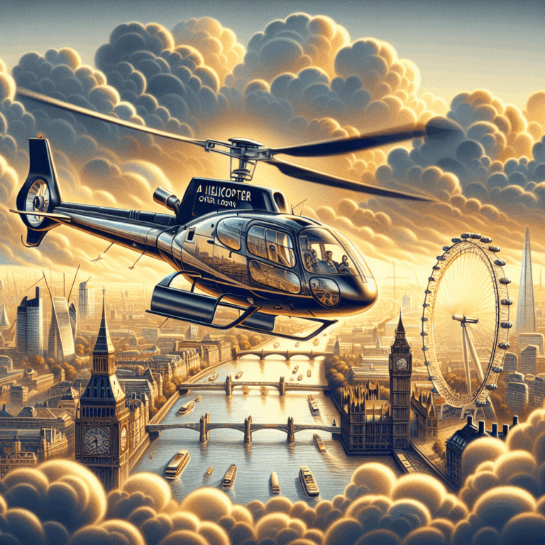 Turismo Londres - Un Paseo en Helicóptero sobre Londres.